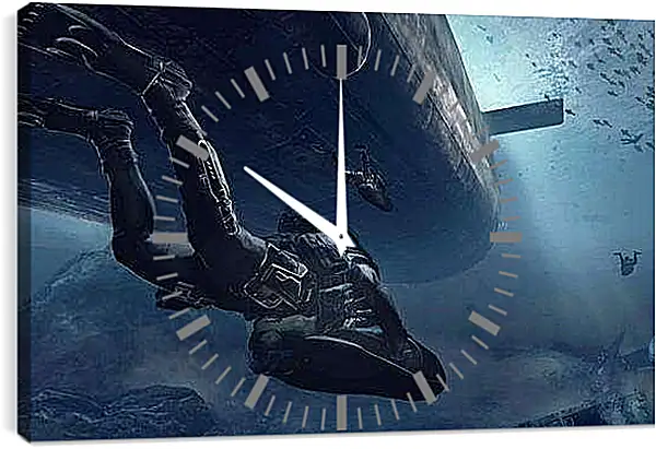 Часы картина - Call Of Duty
