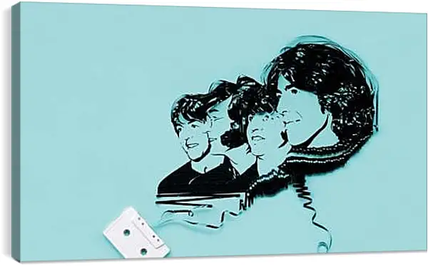 Постер на подрамнике - The Beatles - Битлз