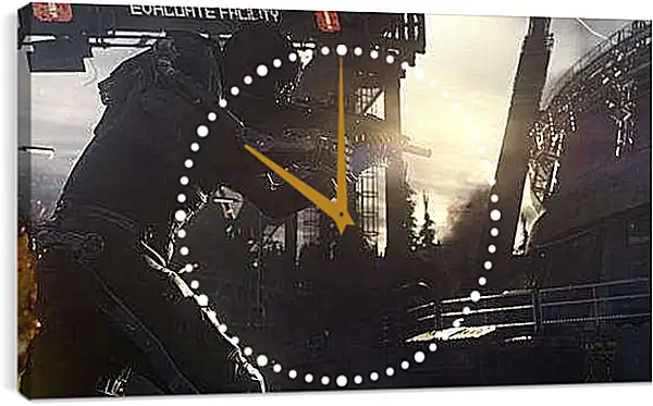 Часы картина - Call Of Duty: Advanced Warfare
