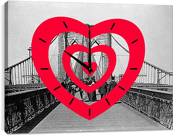 Часы картина - Ретро
