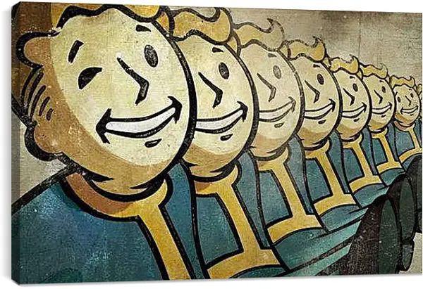 Постер на подрамнике - Fallout