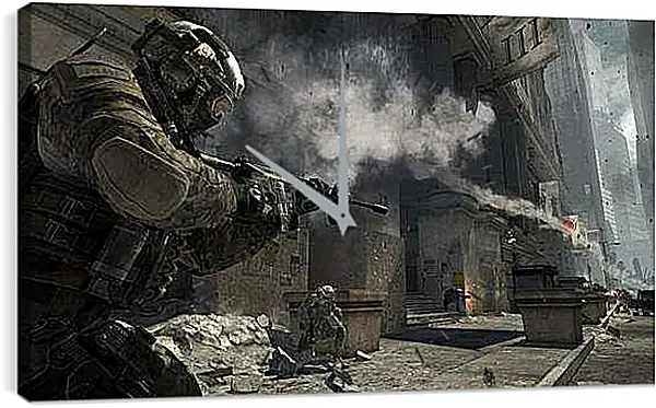 Часы картина - Call Of Duty
