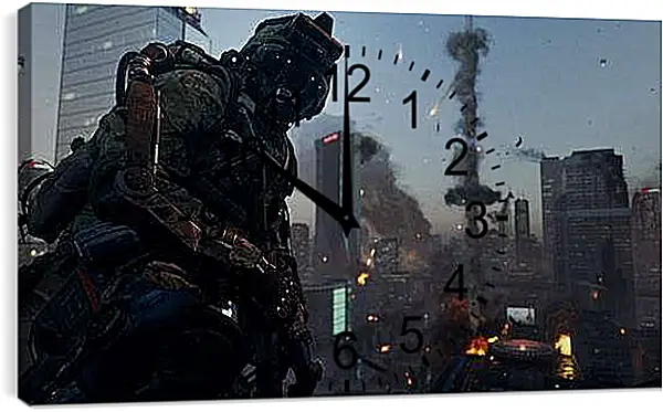 Часы картина - Call Of Duty: Advanced Warfare