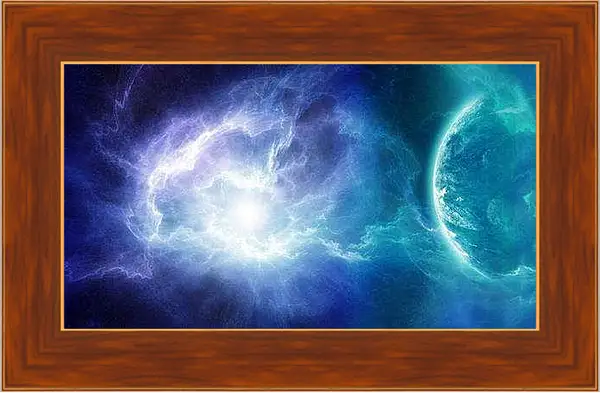 Картина в раме - Космос