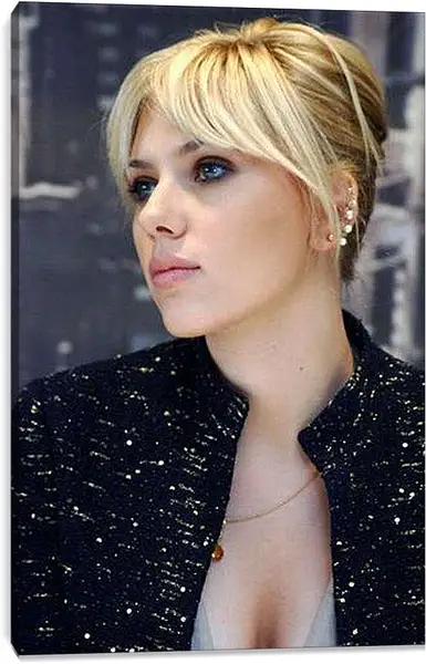 Постер на подрамнике - Scarlett Johansson - Скарлетт Йоханссон
