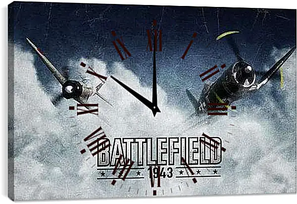 Часы картина - Battlefield 1943