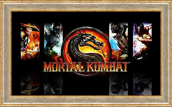 Картина в раме - Mortal  Kombat