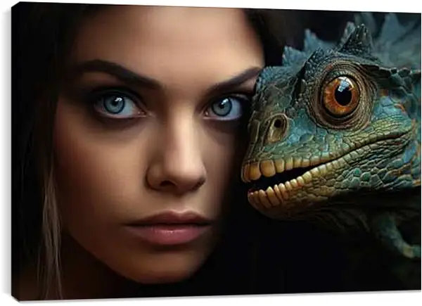 Постер на подрамнике - Рептилии