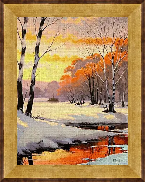 Картина в раме - Winter 22