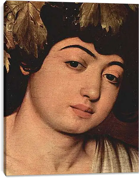 Постер на подрамнике - Bacchus. Микеланджело Караваджо