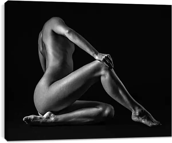 Постер на подрамнике - Нагая девушка