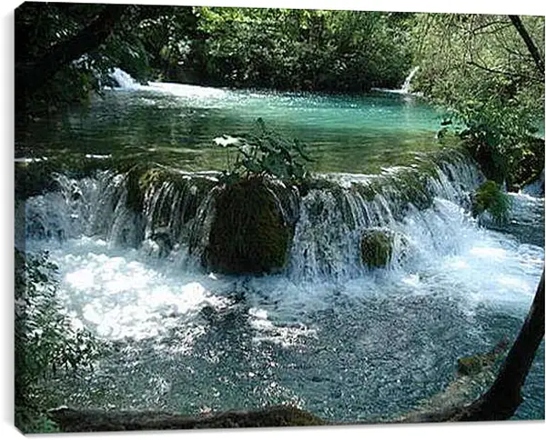 Постер на подрамнике - Плитвицкие озера