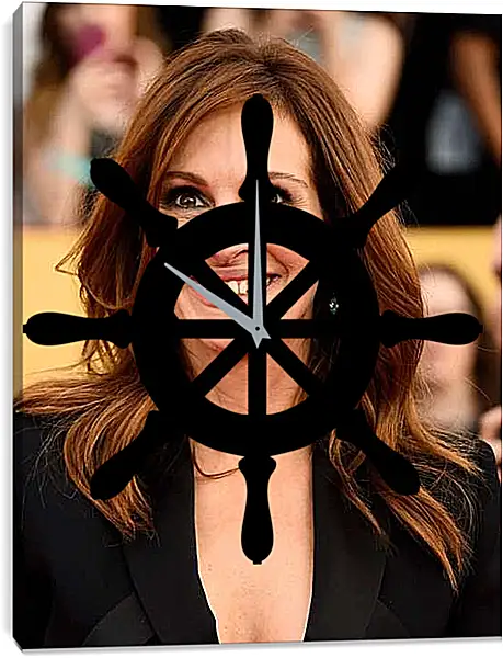 Часы картина - Джулия Робертс. Julia Roberts