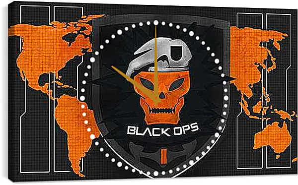 Часы картина - Call Of Duty: Black Ops