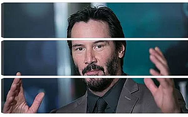 Модульная картина - Киану Ривз. Keanu Reeves
