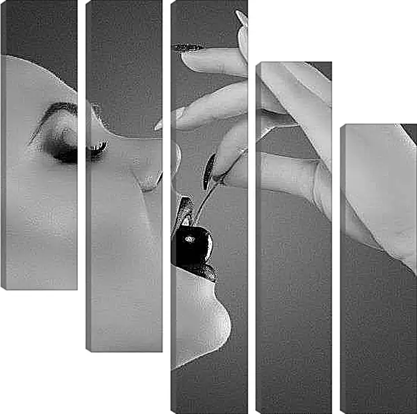 Модульная картина - Вишенка