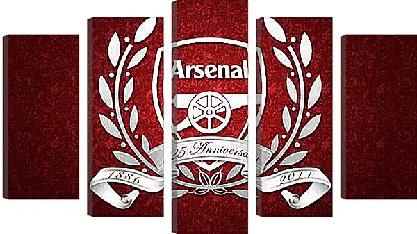 Модульная картина - Эмблема Арсенал