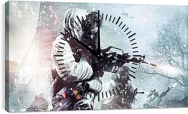 Часы картина - Call Of Duty: Black Ops