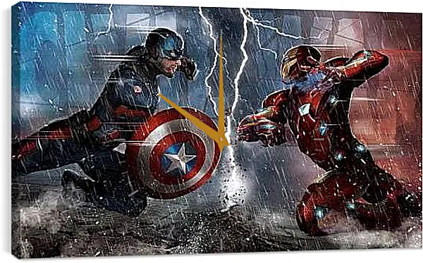 Часы картина - Первый мститель Противостояние
