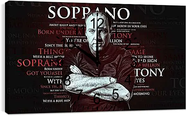 Часы картина - Клан Сопрано. The Sopranos