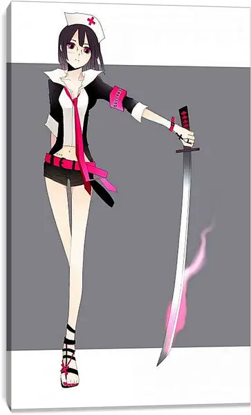 Постер на подрамнике - Катана