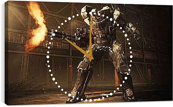 Часы картина - Call Of Duty: Advanced Warfare