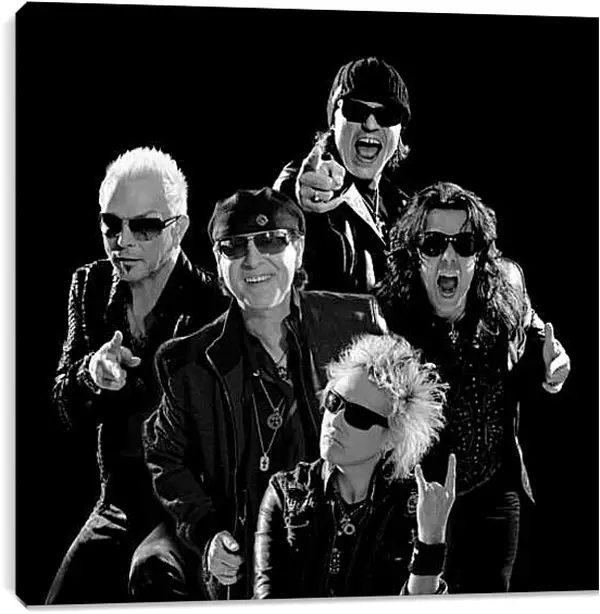 Постер на подрамнике - Скорпионс. Scorpions