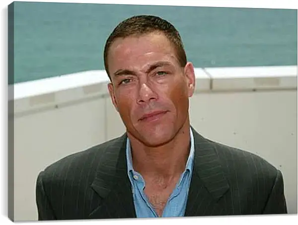 Постер на подрамнике - Жан-Клод Ван Дамм. Jean-Claude Van Damme