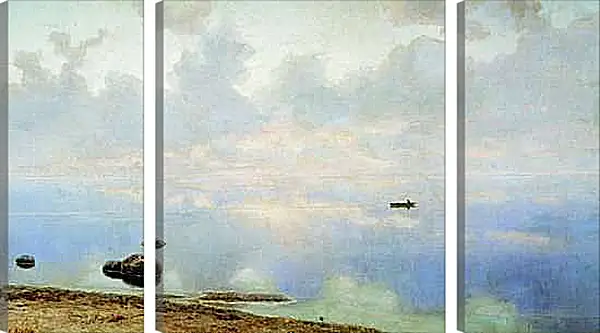 Модульная картина - Морской туман. Ефим Волков