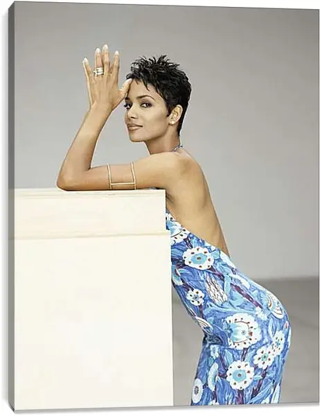 Постер на подрамнике - Холли Бери