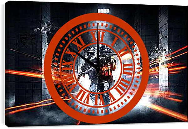 Часы картина - Battlefield 3