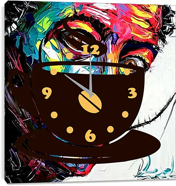 Часы картина - Дали