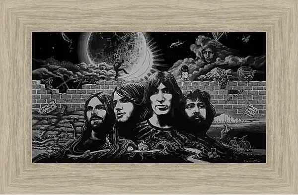 Картина в раме - Пинк Флойд. Pink Floyd