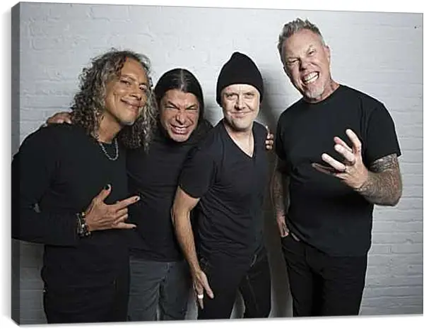 Постер на подрамнике - Металлика. Metallica