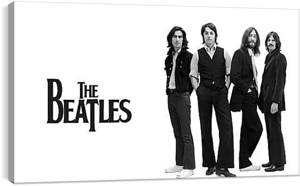 Постер на подрамнике - The Beatles - Битлз