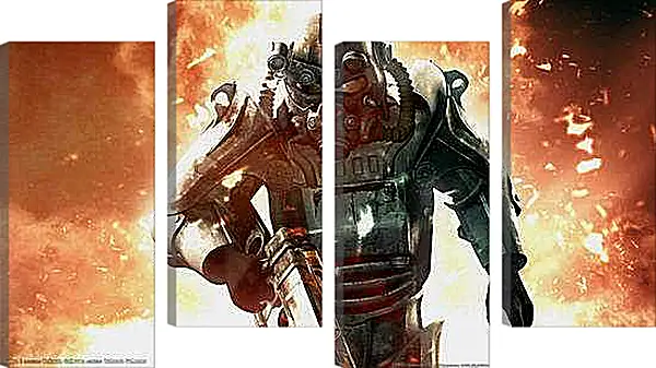 Модульная картина - Fallout