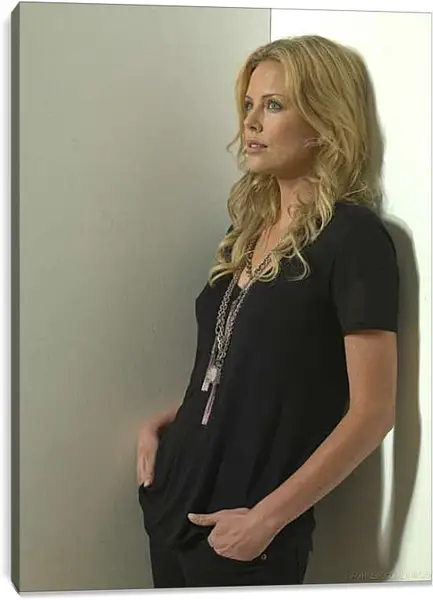 Постер на подрамнике - Шарлиз Терон. Charlize Theron