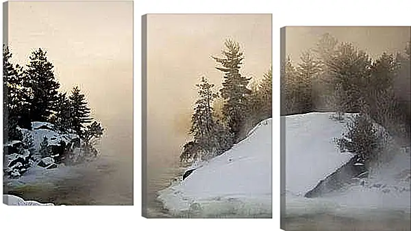 Модульная картина - Зима