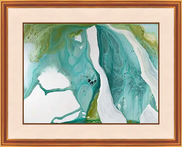 Картина в раме - Emerald diptych2. Mari Dein