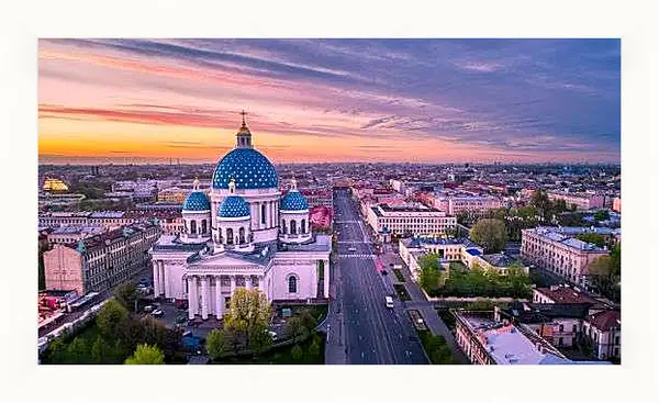 Картина в раме - Санкт-Петербург Храм