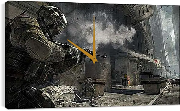 Часы картина - Call Of Duty