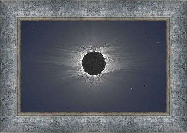 Картина в раме - Солнечное затмение