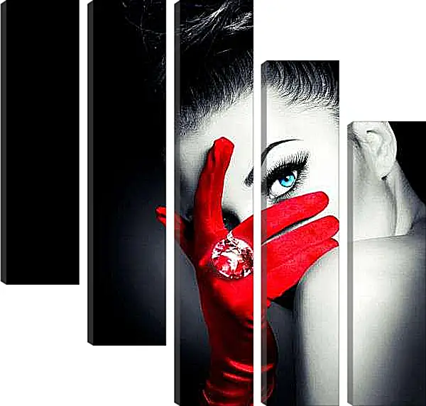 Модульная картина - Взгляд