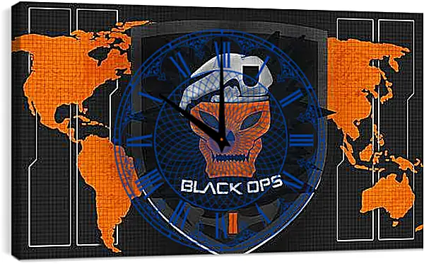 Часы картина - Call Of Duty: Black Ops