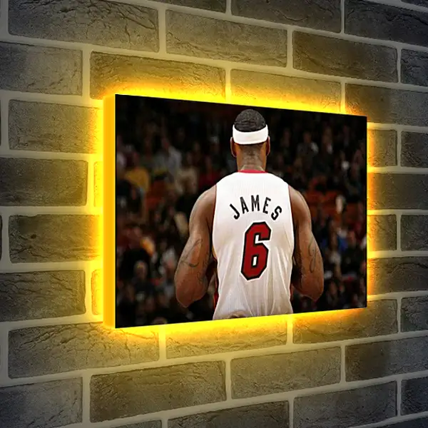 Лайтбокс световая панель - Леброн Джеймс