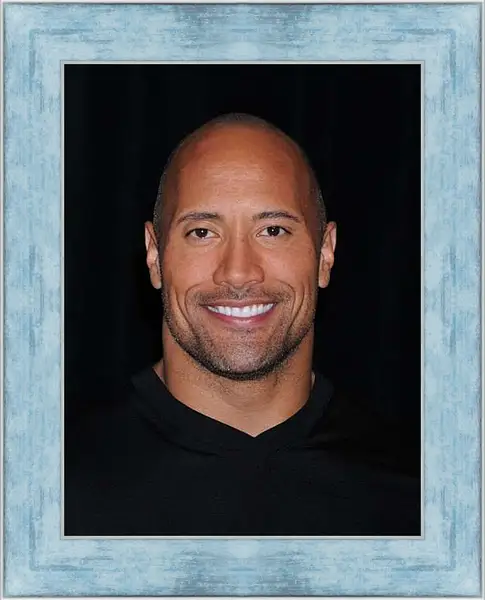 Картина в раме - Dwayne Douglas Johnson. Дуэйн Джонсон (Скала)