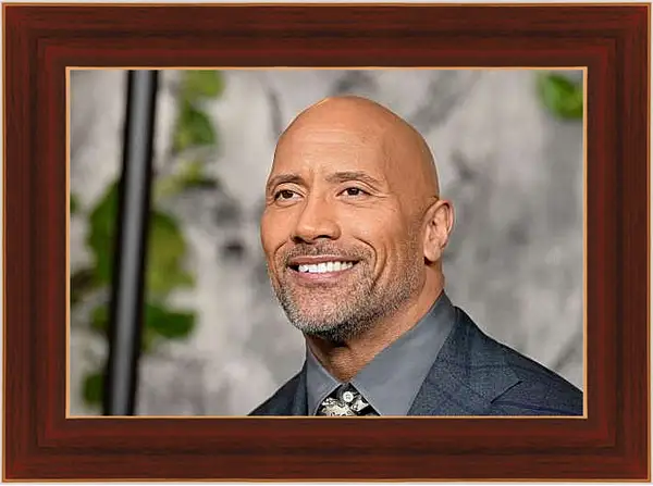 Картина в раме - Dwayne Douglas Johnson. Дуэйн Джонсон (Скала)