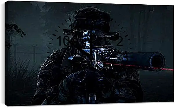 Часы картина - Battlefield 4