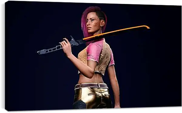 Постер на подрамнике - Cyberpunk 2077