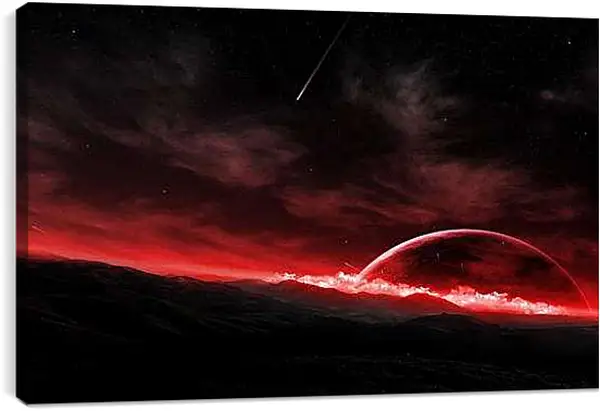 Постер на подрамнике - Космос